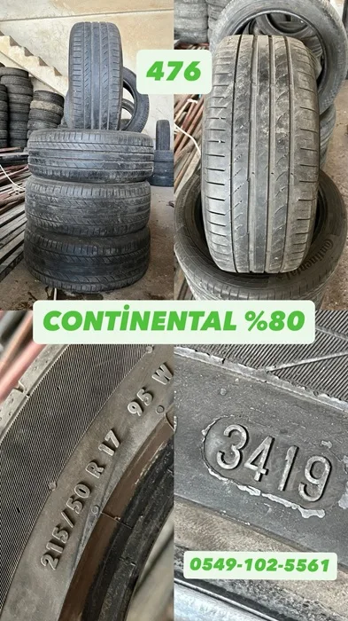 215/50R17 95W CONTİNENTAL (Y19) 4 ADET