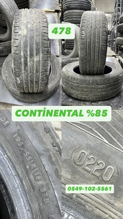 195/55R16 87H CONTİNENTAL (Y20) 2 ADET