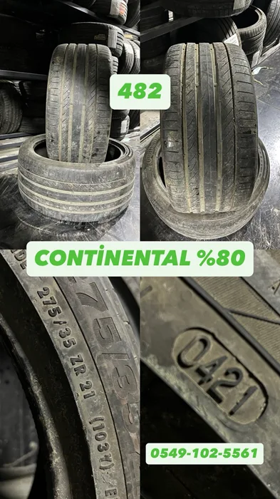 275/35R21 103Y CONTİNENTAL (Y21) 2 ADET