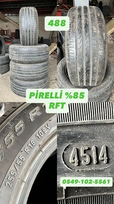 255/55R18 109V PİRELLİ RFT (Y14) 4 ADET