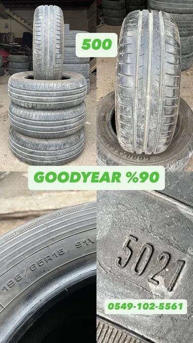 195/65R15 91V GOODYEAR (Y21) 4 ADET