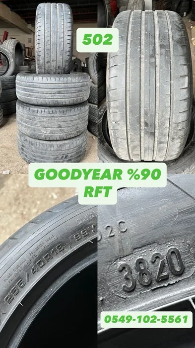 255/40R18 99Y GOODYEAR RFT (Y20) 4 ADET