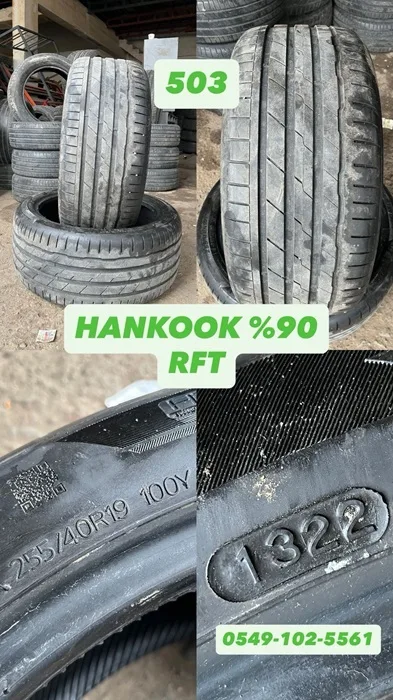 255/40R19 100Y HANKOOK RFT (Y22) 2 ADET