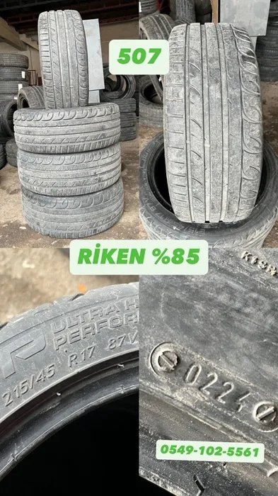215/45R17 87V RİKEN (Y24) 4 ADET