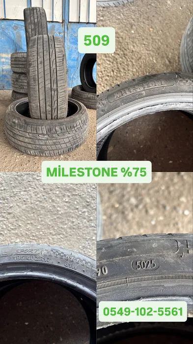 195/40ZR17 81W MİLESTONE (Y25) 2 ADET