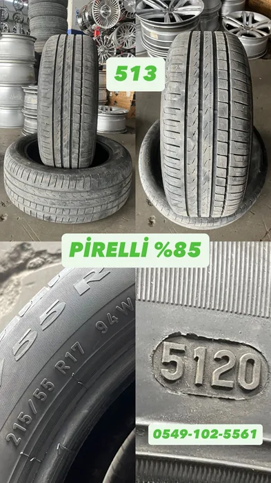 215/55R17 94W PİRELLİ (Y20) 2 ADET