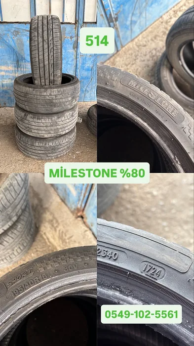 195/40R16 80V MİLESTONE (Y24) 4 ADET