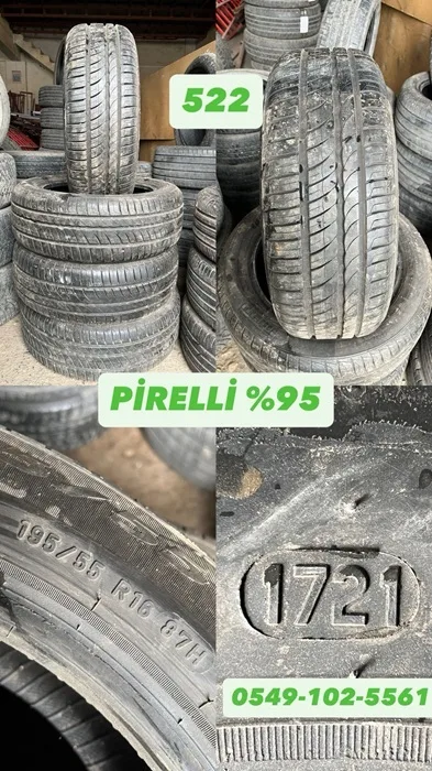 195/55R16 87H PİRELLİ (Y21) 4 ADET