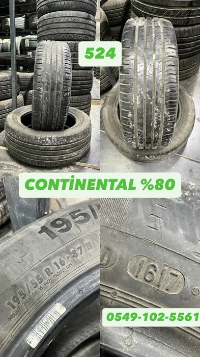 195/55R16 87H CONTİNENTAL (Y17) 2 ADET