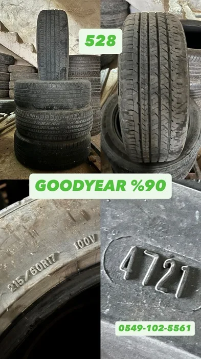 215/60R17 100V GOODYEAR (Y21) 4 ADET