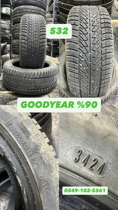225/45R17 94V GOODYEAR (K24) 2 ADET