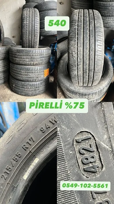 215/55R17 94W PİRELLİ (Y21) 4 ADET