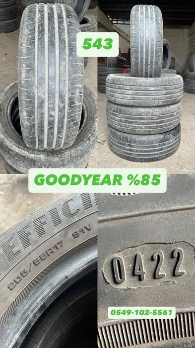 205/55R17 91V GOODYEAR (Y22) 4 ADET