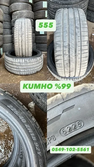 225/40R18 92Y KUMHO (Y25) 2 ADET