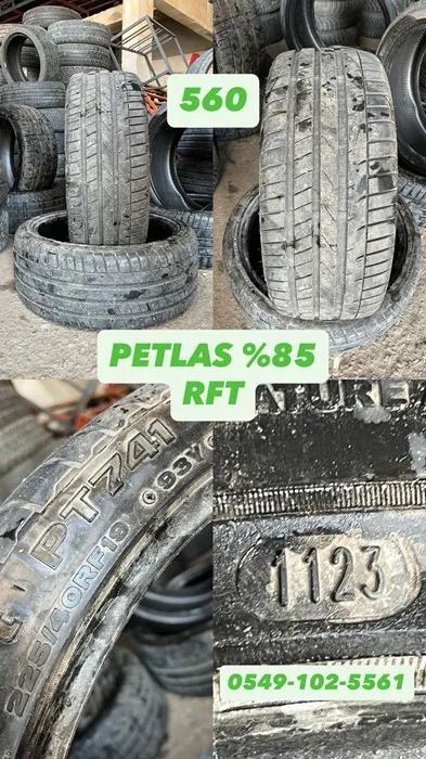 225/40R19 93Y PETLAS RFT (Y23) 2 ADET