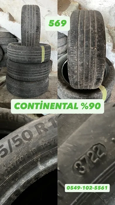 235/50R19 103V CONTINENTAL (Y22) 4 ADET