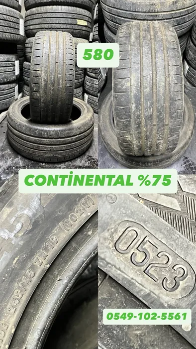 245/45R19 102Y CONTİNENTAL (Y23) 2 ADET