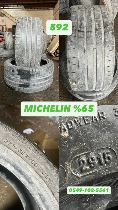 275/35R20 102Y MICHELIN (Y15) 2 ADET