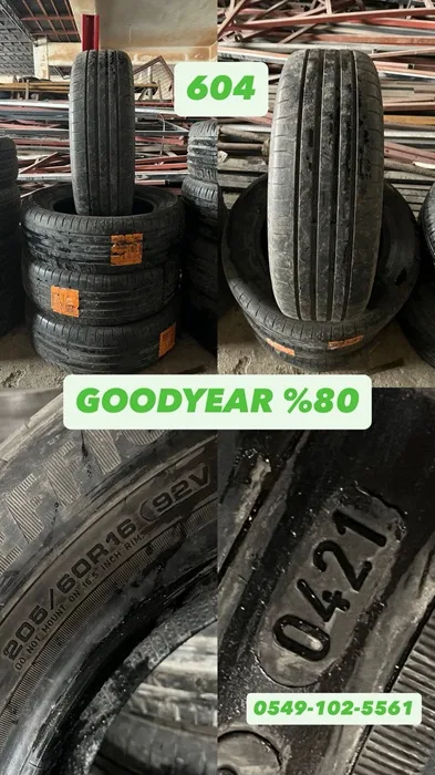 205/60R16 92V GOODYEAR (Y21) 4 ADET
