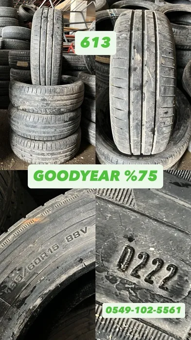 195/60R15 88V GOODYEAR (Y22) 4 ADET