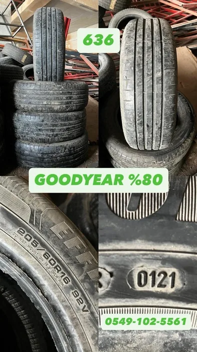205/60R16 92V GOODYEAR (Y21) 4 ADET