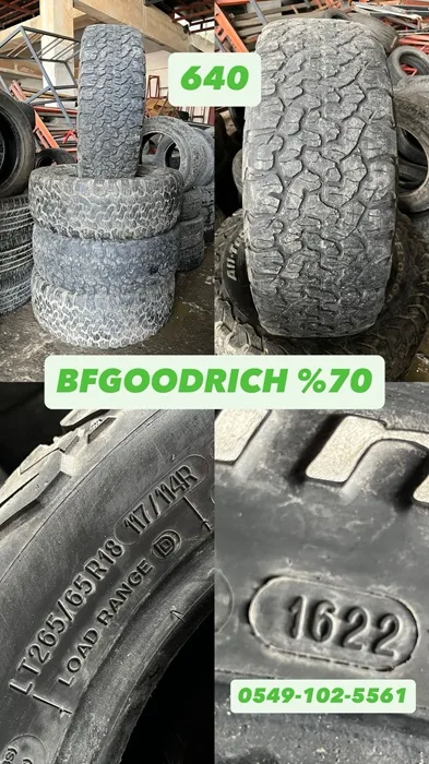 265/65R18 117/114R BFGOODRICH (Y22) 4 ADET