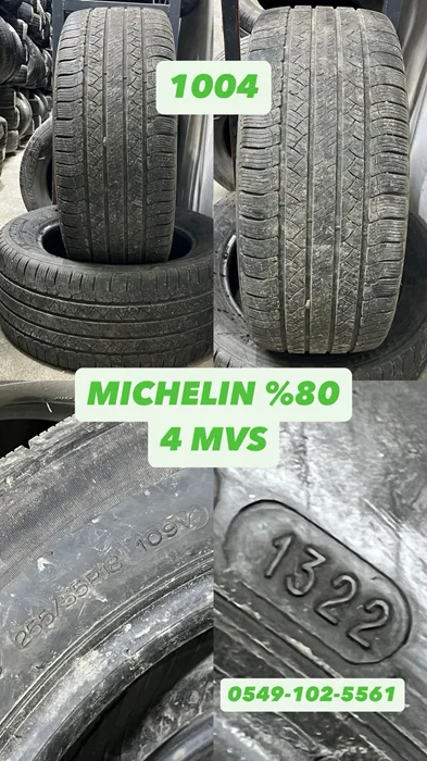 255/55R18 109V MICHELIN (M22) 2 ADET