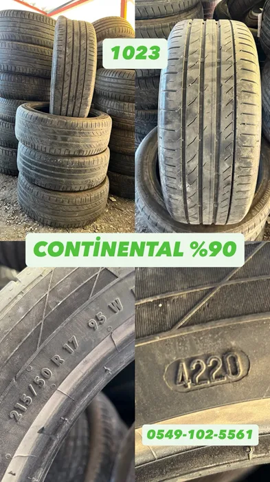 215/50R17 95W CONTİNENTAL (Y20) 4 ADET
