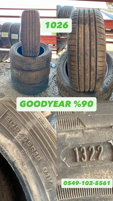 205/55R16 91V GOODYEAR (Y22) 4 ADET
