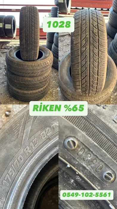 175/70R13 82T RİKEN (Y20) 4 ADET