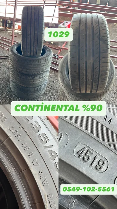 235/45R17 94W CONTİNENTAL (Y19) 4 ADET