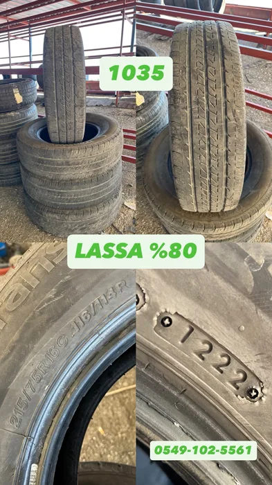 215/75R16C 116/114R LASSA (Y22) 4 ADET