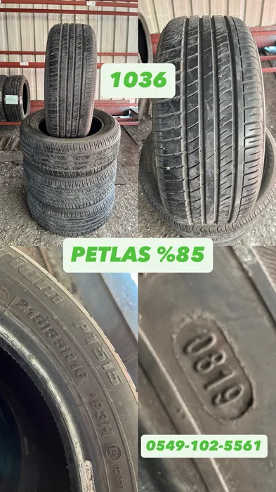 215/55R16 93H PETLAS (Y19) 4 ADET