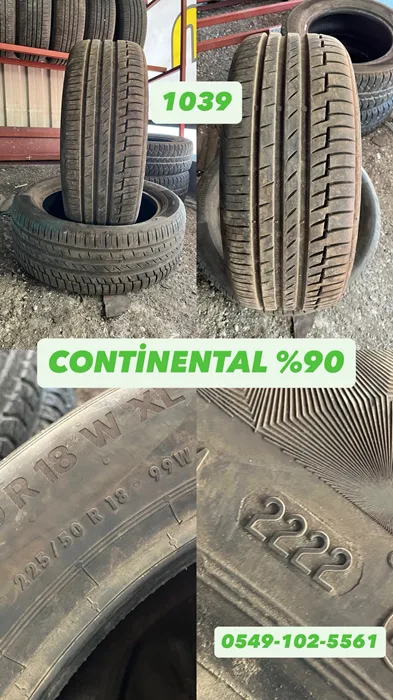 225/50R18 99W CONTİNENTAL (Y22) 2 ADET