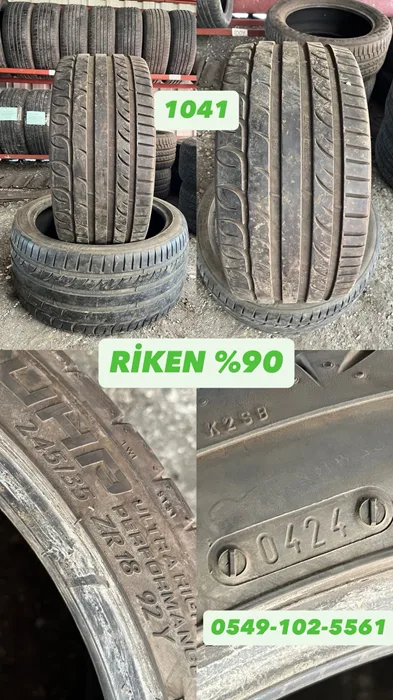 245/35R18 92Y RİKEN (Y24) 2 ADET