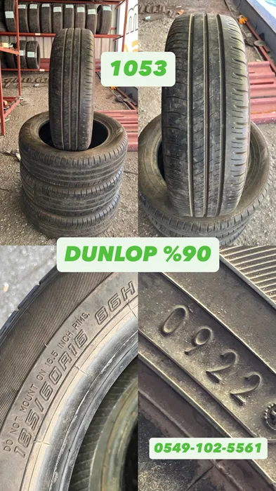 185/60R16 86H DUNLOP (Y22) 4 ADET