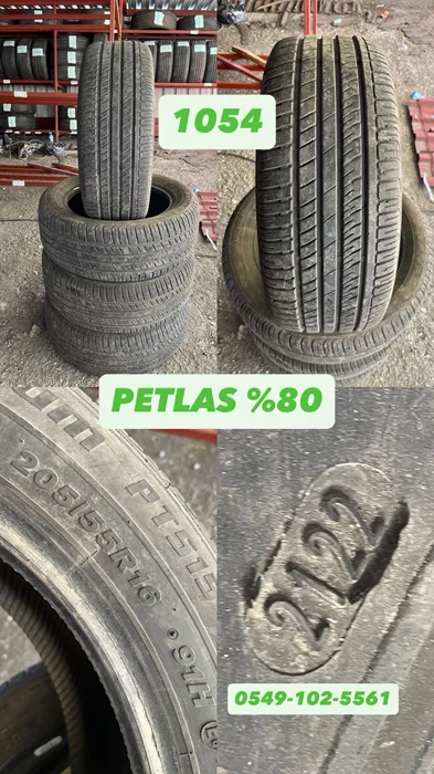 205/55R16 91H PETLAS (Y22) 4 ADET