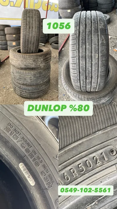215/55R16 93H DUNLOP (Y21) 4 ADET