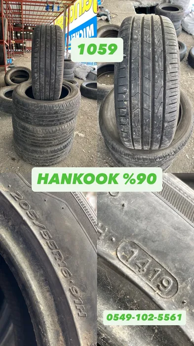 205/55R16 91H HANKOOK (Y19) 4 ADET