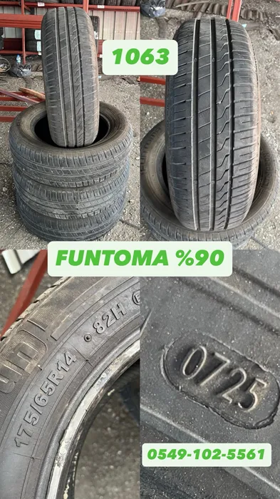 175/65R14 82H FUNTOMA (Y25) 4 ADET