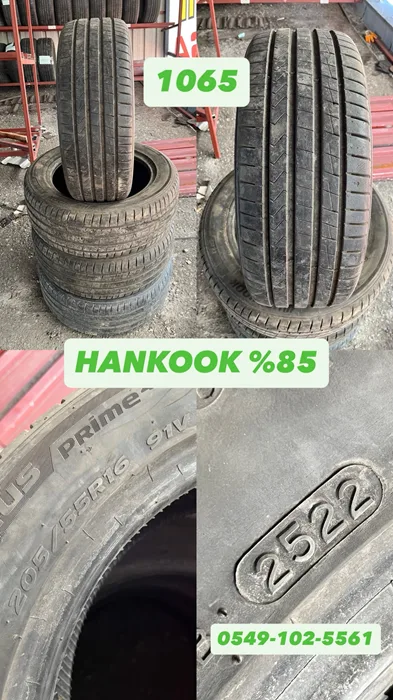 205/55R16 91V HANKOOK (Y22) 4 ADET