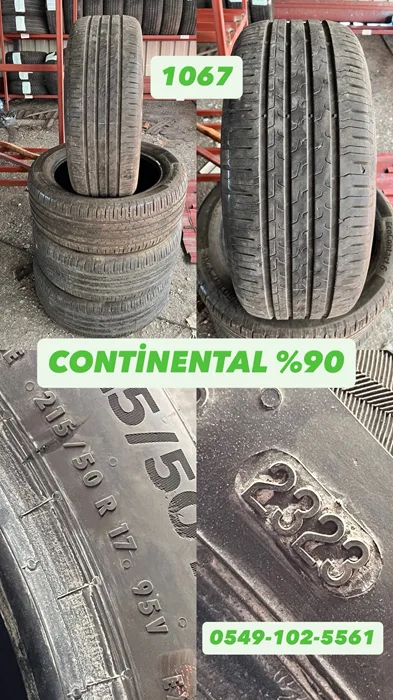 215/50R17 95V CONTİNENTAL (Y23) 4 ADET