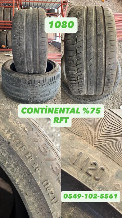 275/35R20 102Y CONTİNENTAL (Y20) 2 ADET