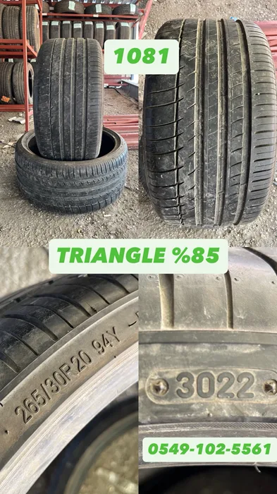 265/30R20 94Y TRIANGLE (Y22) 2 ADET