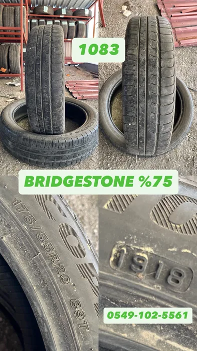 175/55R20 89T BRIDGESTONE (Y18) 2 ADET