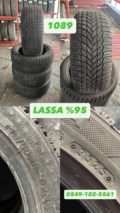 195/50R15 82H LASSA (K25) 4 ADET