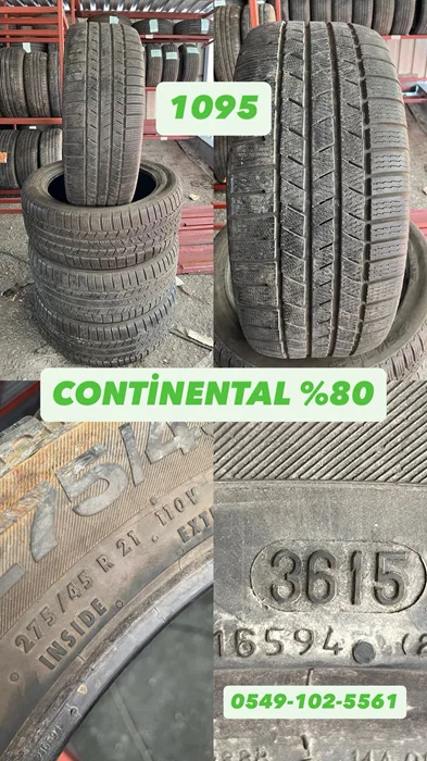 275/45R21 110V CONTİNENTAL (M15) 4 ADET
