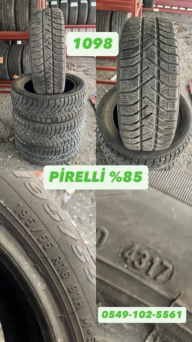 195/55R16 91H PİRELLİ (K17) 4 ADET