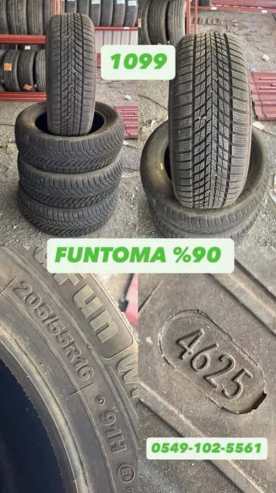 205/55R16 91H FUNTOMA (K25) 4 ADET
