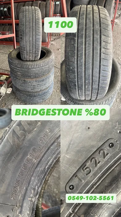 205/55R16 91H BRIDGESTONE (Y22) 4 ADET